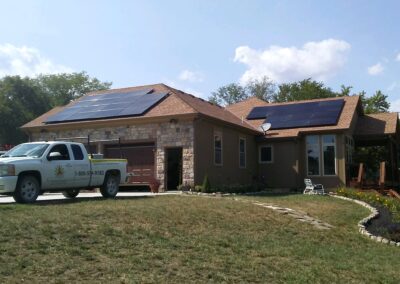 SunPower Residential Home Solar Array in Gardner, Kansas
