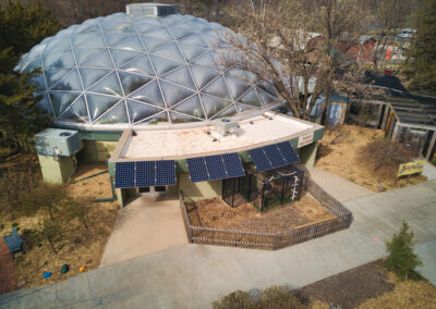Topeka Zoo 13.4 kW SunPower Solar PV Awning – Topeka, Kansas