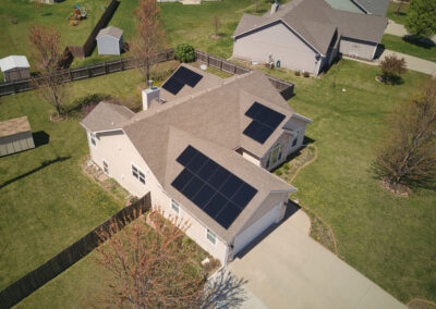 7.035kW SunPower Residential Solar Installation in Baldwin, Kansas