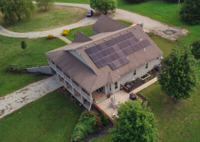 12.753 kW Residential SunPower Solar Installation in Lawrence, Kansas