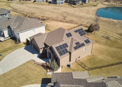 8.64 kW Residential SunPower Solar Installation in Lenexa, Kansas