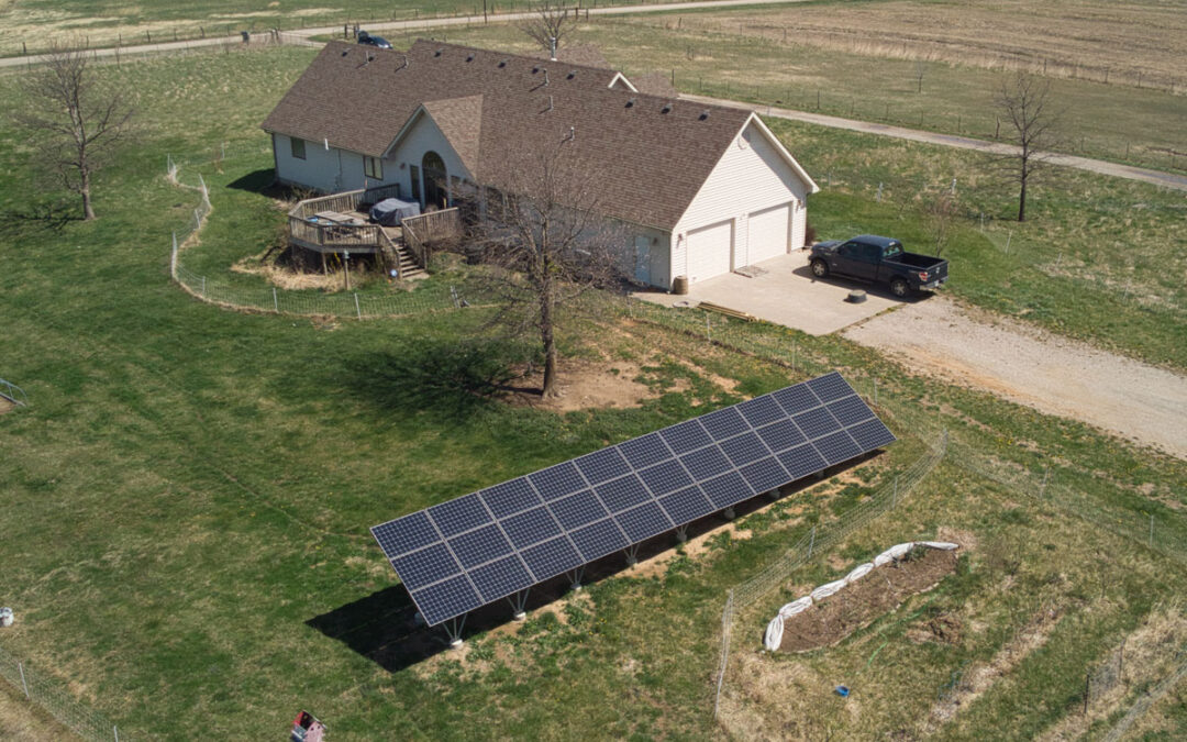10.791 kW Residential SunPower Solar Installation in Valley Falls, Kansas