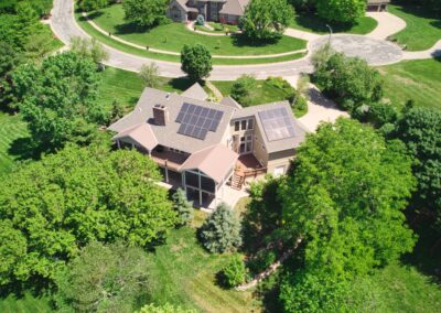 8.96 kW Residential SunPower Solar Installation in Lawrence, Kansas