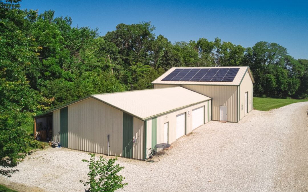 9.81 kW SunPower Commercial Solar Installation in Tonganoxie, Kansas