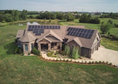13.68 kW Residential SunPower Solar Installation in Lawrence, Kansas