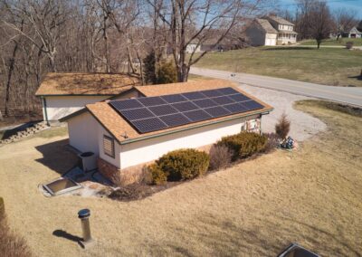 6.48 kW Residential SunPower Solar Installation in Kansas City, Missouri