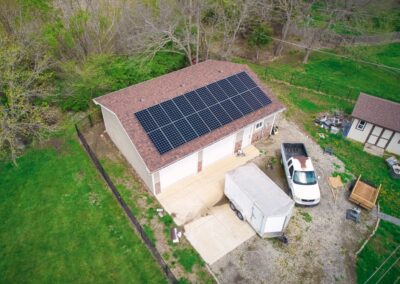 8.5 kW Residential SunPower Solar Installation in Topeka, Kansas