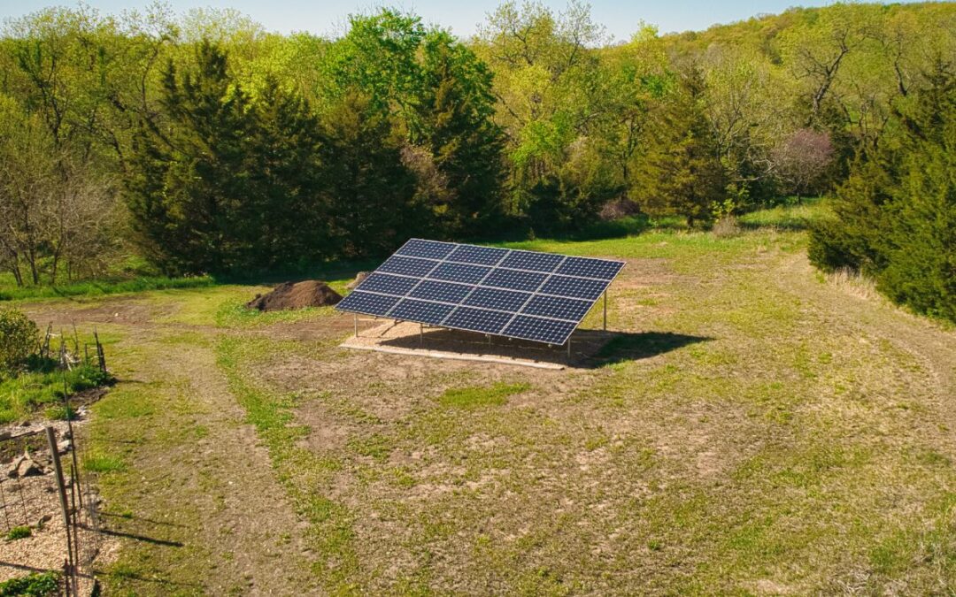 6.56 kW Residential SunPower Solar Installation in Perry, Kansas
