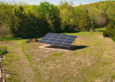 6.56 kW Residential SunPower Solar Installation in Perry, Kansas