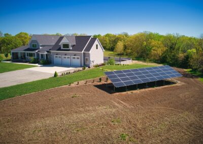 14.76 kW Residential SunPower Solar Installation in Lecompton, Kansas
